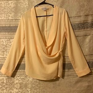 FAVLUX Peach Blouse